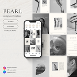 Pearl Instagram Canva Templates