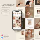 Movement Instagram Canva Templates Pack