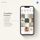 Wellness Instagram Canva Templates