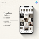 Edgy Instagram Canva Templates