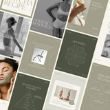 Wellness Instagram Canva Templates