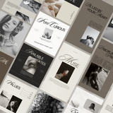 Edgy Instagram Canva Templates