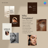 Beauty Instagram Canva Templates Pack