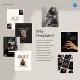 Deluxe Instagram Canva Templates Pack