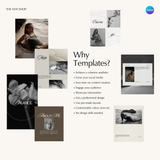 Edgy Instagram Canva Templates