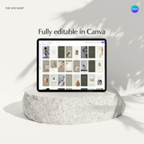 Wellness Instagram Canva Templates