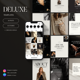 Deluxe Instagram Canva Templates Pack