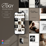 Edgy Instagram Canva Templates
