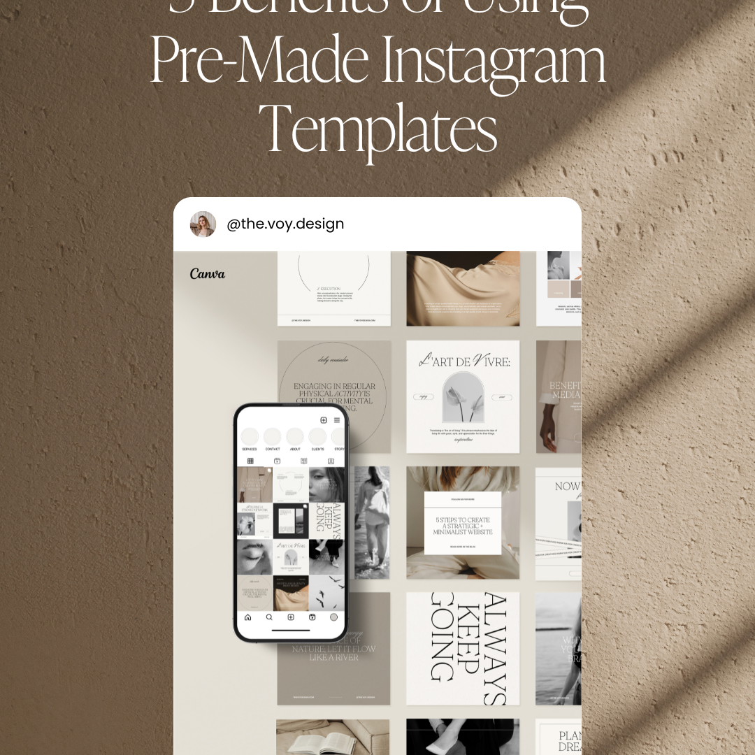 5 Reasons to Use Pre-Made Templates for Your Instagram