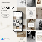 Vanilla Instagram Canva Templates