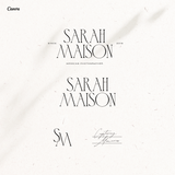 Sarah Maison Logo Canva Template