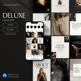 Deluxe Instagram Canva Templates Pack