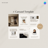 Interior Instagram Canva Templates Pack