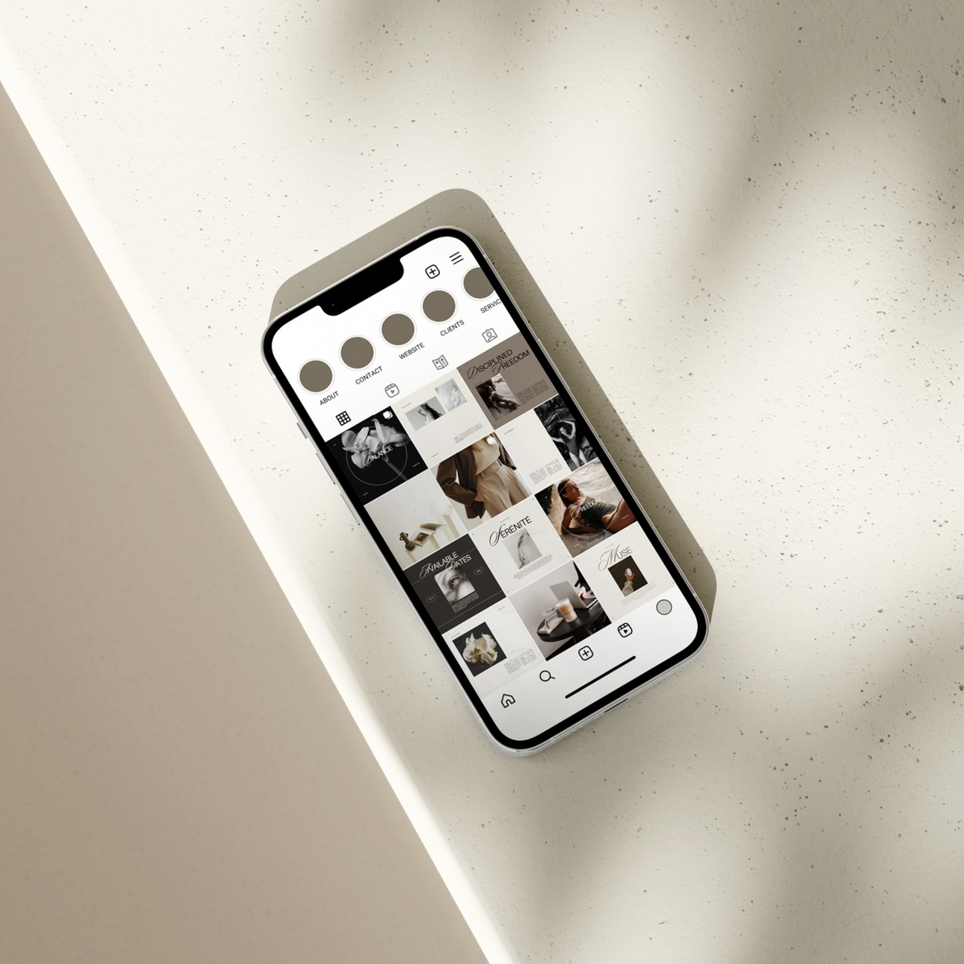 Edgy Instagram Canva Templates The Voy Shop